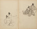 Courtisans - Kawanabe Kyōsai — näkymä teoksesta