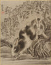 Lapins - Kawanabe Kyōsai — näkymä teoksesta