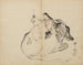 Monju seisoo - Kawanabe Kyōsai — näkymä teoksesta