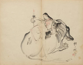 Kawanabe Kysai - Standin Monju.webp
