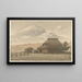Kawase Hasui — kehystetty taideteos seinällä