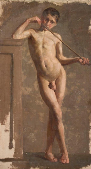 Kazimierz Alchimowicz - Nude of a standing boy.webp
