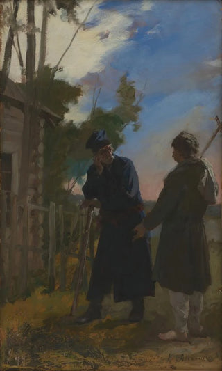 Kazimierz Alchimowicz - The Nobleman and the Peasant.webp