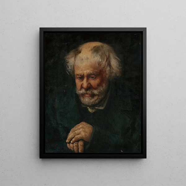 Kazimierz Mirecki - Portrait of an old man.webp