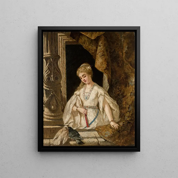 Kazimierz Mirecki - Woman in the Window.webp