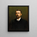 Portrait de Raimund Grübl - Kazimierz Pochwalski — kehystetty taideteos seinällä