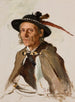 Portrait de Sabała - Kazimierz Pochwalski — näkymä teoksesta