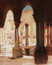 Cour du monastère de Monreale à Palerme - Kazimierz Stabrowski — näkymä teoksesta