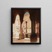 Cour du monastère de Monreale à Palerme - Kazimierz Stabrowski — kehystetty taideteos seinällä