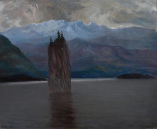 Fjord norvégien - Kazimierz Stabrowski — näkymä teoksesta