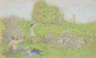 KerXavier Roussel - Femme et enfants au bord dune rivire.webp