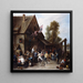Kermesse le jour de la Saint-Georges - David Teniers The Younger — kehystetty taideteos seinällä