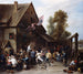 Kermesse le jour de la Saint-Georges - David Teniers The Younger — näkymä teoksesta