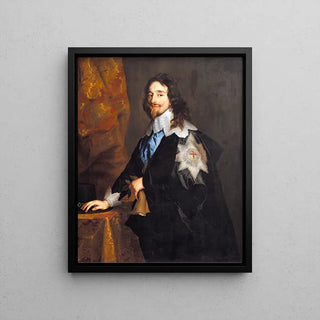 Reproduction tableau | Charles Ier, Roi d'Angleterre par Anthony van Dyck | Poster - Toile - Aluminium