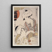 Gionin tofu - Kitagawa Utamaro — kehystetty taideteos seinällä