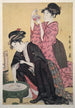 Kingyo Kultakala - Kitagawa Utamaro — näkymä teoksesta
