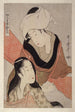 Shinshibari Kankaan jännitys - Kitagawa Utamaro — näkymä teoksesta