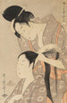 Kampaaja - Kitagawa Utamaro — näkymä teoksesta