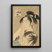 Asahiya-leski - Kitagawa Utamaro — kehystetty taideteos seinällä