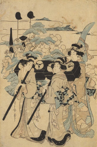 Kitagawa Utamaro - Wandering Women.webp