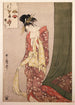 Hanagi Giya-talon kuvallinen arvoitus - Kitagawa Utamaro — näkymä teoksesta