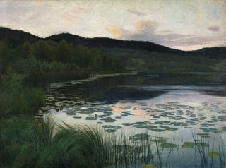 Kesäyönä - Kitty Kielland — näkymä teoksesta