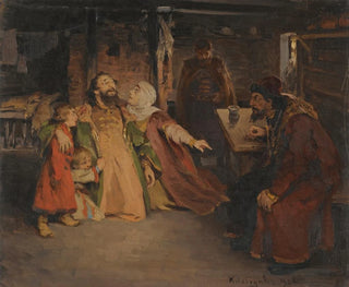 Ivan the Terrible - Klavdy Vasilyevich Lebedev — näkymä teoksesta