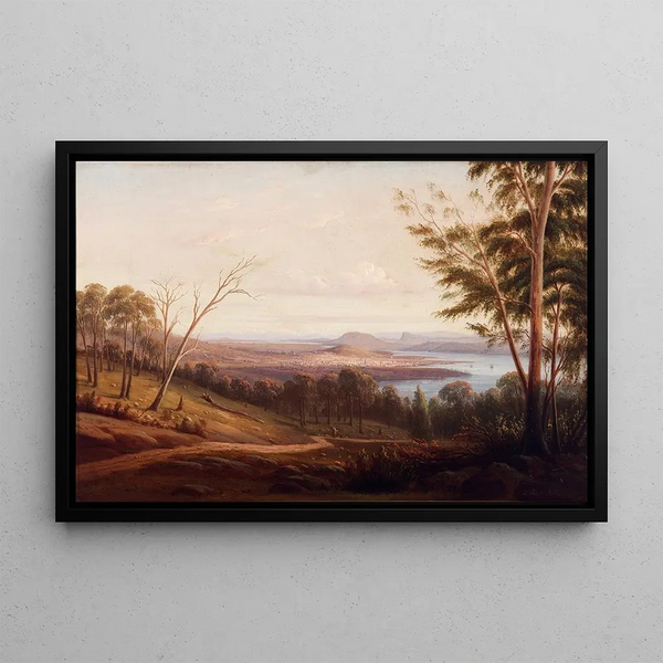 Knut Bull - View of Hobart Town.webp