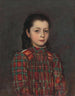 Portrait d'une fille - Koloman Halinský — näkymä teoksesta