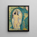 Venus dans la grotte - Koloman Moser — kehystetty taideteos seinällä