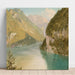 Maalauksen jäljennös Königssee, Bavière - Frederic Edwin Church