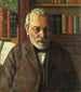 Portrait du poète Friedrich Kuhlbars - Konrad Mägi — näkymä teoksesta
