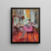 Portrait de la ballerine Vera Trefilova - Konstantin Alexeïevitch Korovine — kehystetty taideteos seinällä