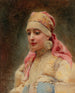 Portrait d'une boyarine - Konstantin Egorovich Makovsky — näkymä teoksesta