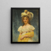 Châle jaune - Konstantin Egorovich Makovsky — kehystetty taideteos seinällä