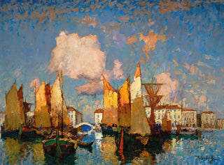 Chioggia - Konstantin Ivanovich Gorbatov — näkymä teoksesta