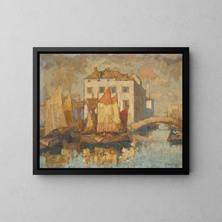 Konstantin Ivanovich Gorbatov - Fisherman In Chioggia.webp