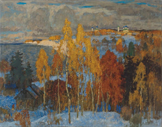Kultainen syksy - Konstantin Ivanovich Gorbatov — näkymä teoksesta