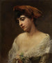 Portrait d'une jeune femme - Konstantin Makovsky — näkymä teoksesta