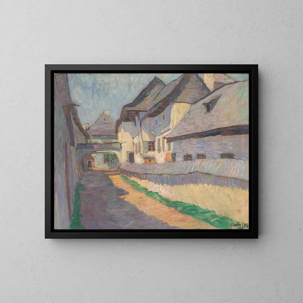 Brna kadulla Kemarska - Konstantin Korovin — kehystetty taideteos seinällä