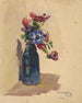 Bouquet de fleurs de ponch - Konstantin Korovin — näkymä teoksesta