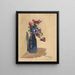 Bouquet de fleurs de ponch - Konstantin Korovin — kehystetty taideteos seinällä