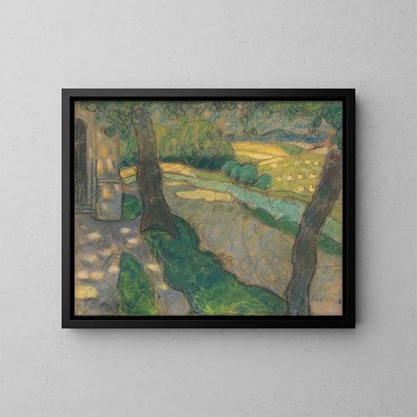 Koickin mökistä - Konstantin Korovin — kehystetty taideteos seinällä