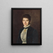 Portrait de Mme M. Mandelkov - Kornel Boh — kehystetty taideteos seinällä