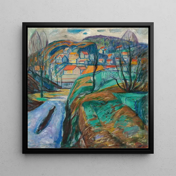 Krager Om Vren Krager au printemps - Edvard Munch