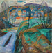 Krager Om Vren Krager au printemps - Edvard Munch — näkymä teoksesta