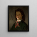 Portrait de la femme de l'artiste - Ksawery Pillati — kehystetty taideteos seinällä
