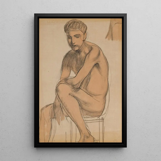 Kuzma PetrovVodkin - Seated boy.webp