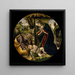 L'Adoration de l'Enfant Christ - Sandro Botticelli — kehystetty taideteos seinällä