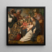 L'Adoration des Mages - Abraham Janssens — kehystetty taideteos seinällä